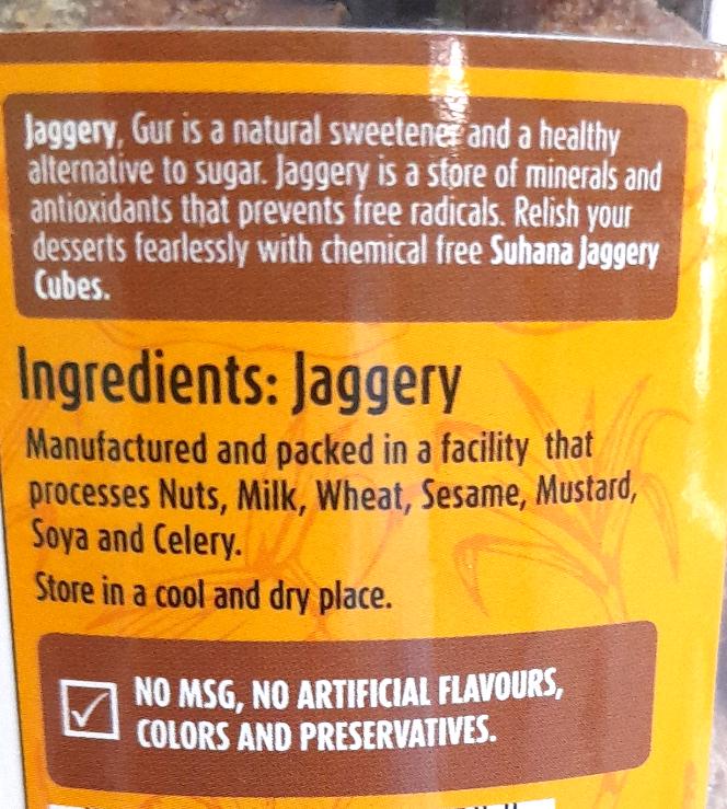Jaggery Cubes(Desi Gor) 500g Adisha Natural/Unrefined