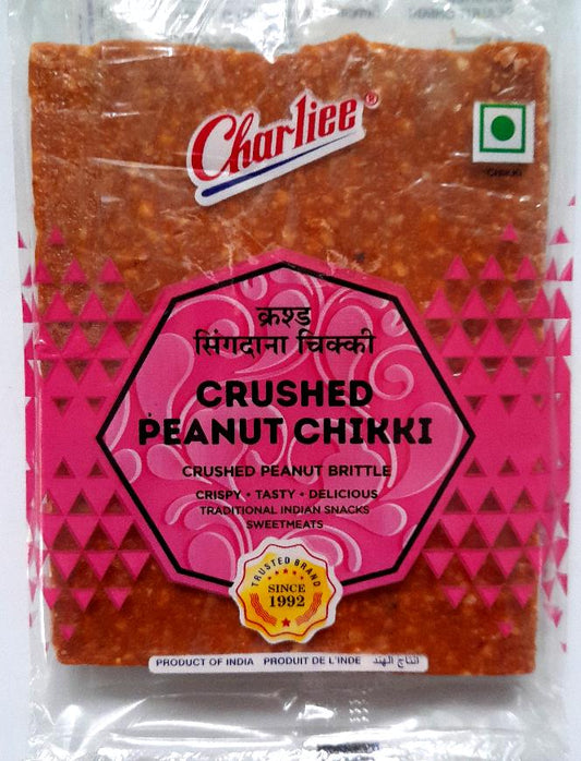 Charliee Crushed Peanut Chikki 100g