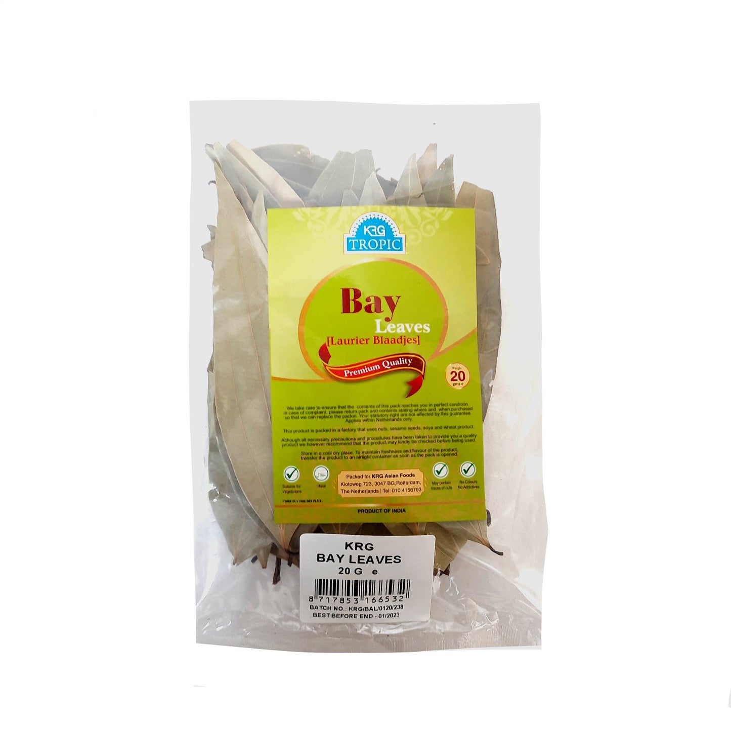 Tropic Bay Leaves 20g - Cestaa Retail