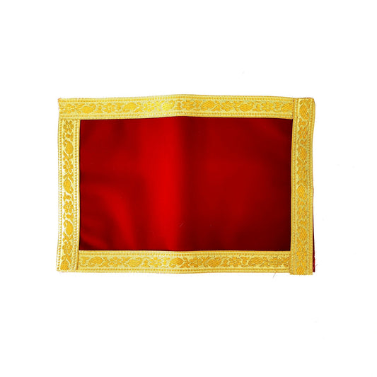 Pooja Cloth red