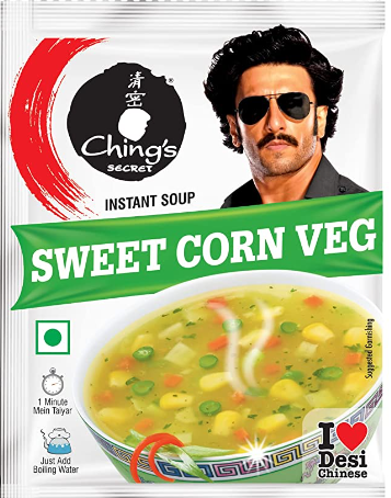 B1G1 Free Chings Sweet Corn soup 55g