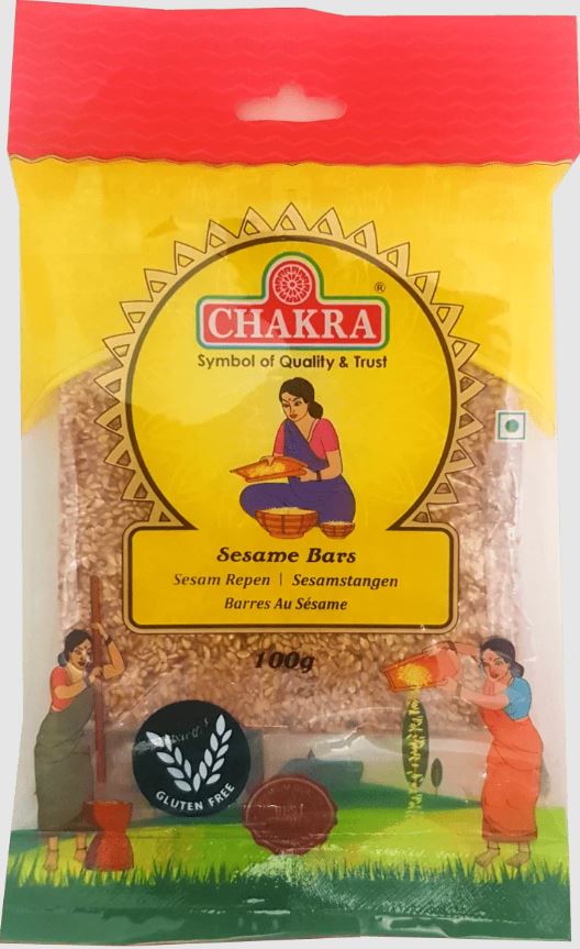 Chakra Sesame Bar 100g