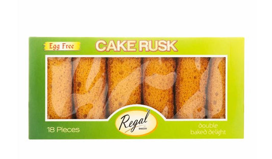 (B1G1 Free) Regal Eggless Cake Rusk 200g