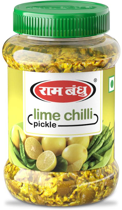 Lime Chilli Pickle 200g Ram Bandhu
