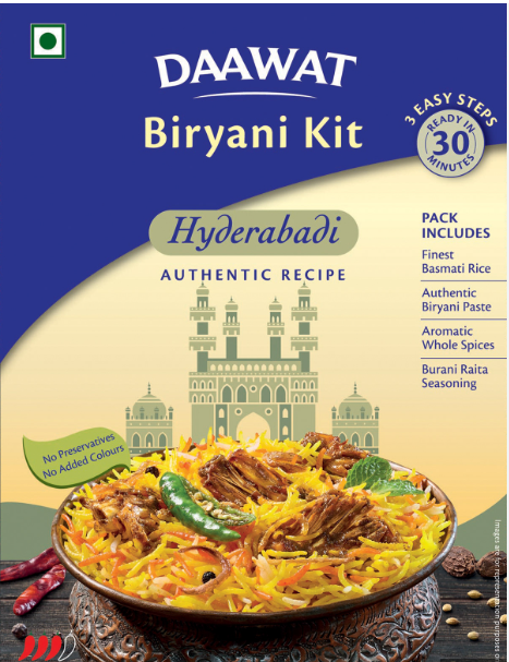 Hyderabadi Biryani Kit 327gm Daawat