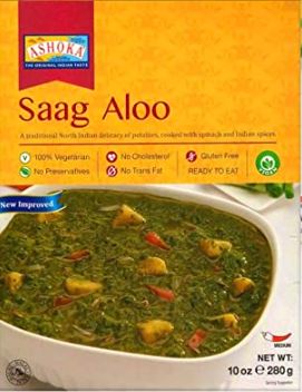 RTE Saag Aloo 280g Ashoka
