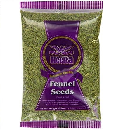 Heera Fennel Seeds 100g Cestaa Ireland Online Grocery Dublin