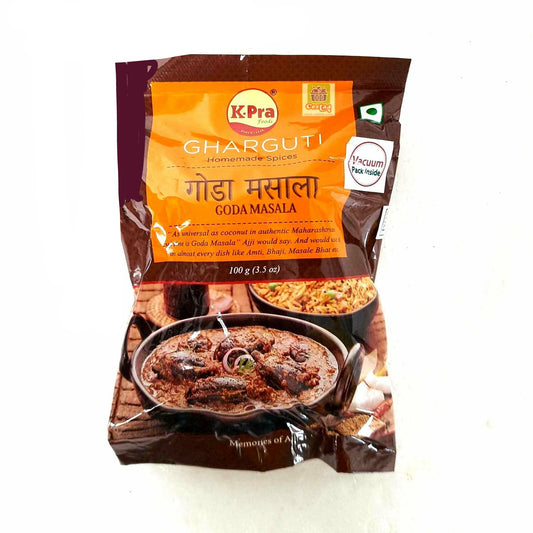 K-Pra Goda Masala (Maharashtrian Spice) 100g - Cestaa Retail