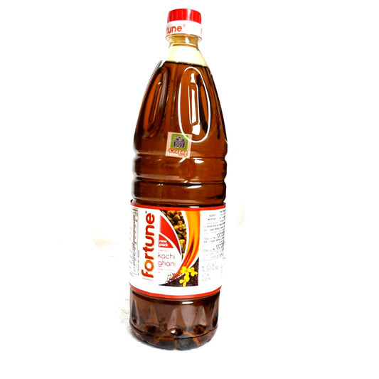 Fortune Mustard Oil  (Kachi Ghani) 1Ltr - Cestaa Retail