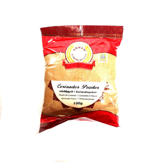 Annam Coriander Ground (Dhana Powder) 100g - Cestaa Retail