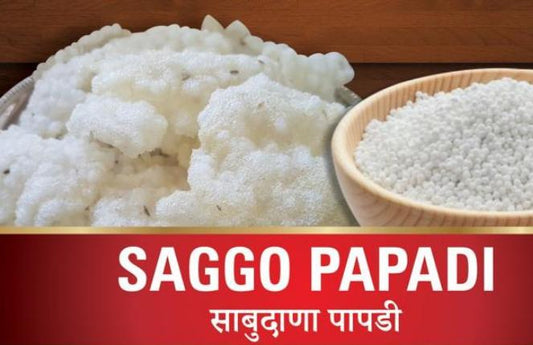 Nisarga Amber Sabudana/Sago Papadi 100g - Cestaa Retail
