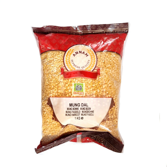 Annam Moong/Mung Dal washed 1 Kg - Cestaa Retail