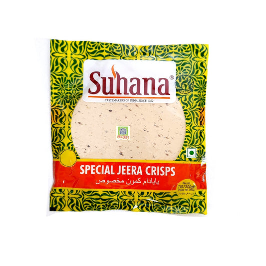 Suhana Special Jeera papad 200g - Cestaa Retail