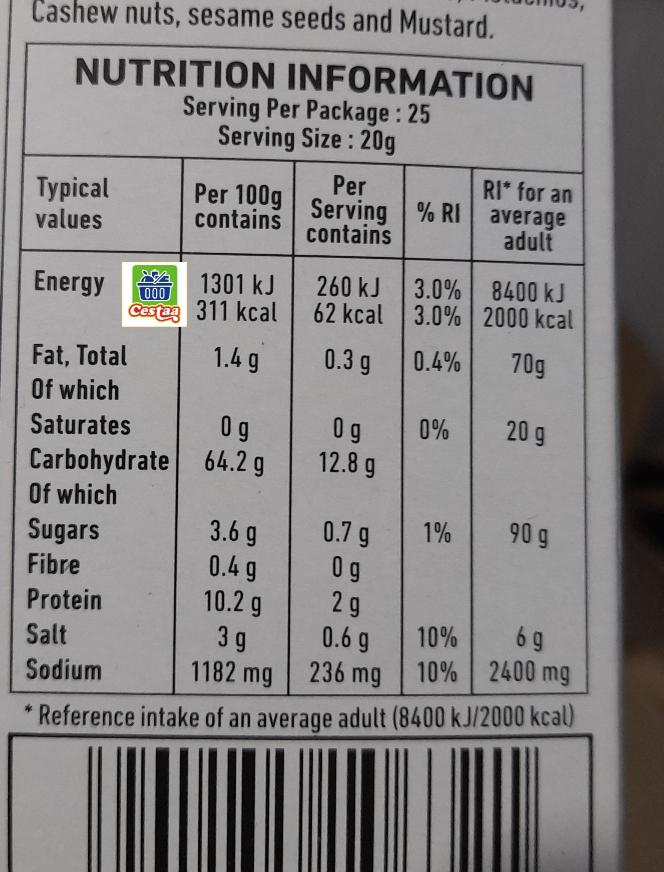Gits Khatta Dhokla Mix 500g - Cestaa Retail