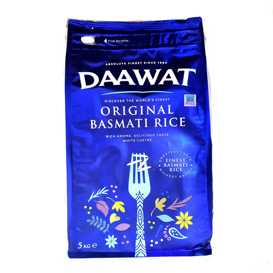 Daawat Basmati Rice 5Kg - Cestaa Retail
