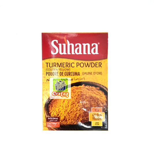 Suhana Haldi (Turmeric) Powder 100g - Cestaa Retail