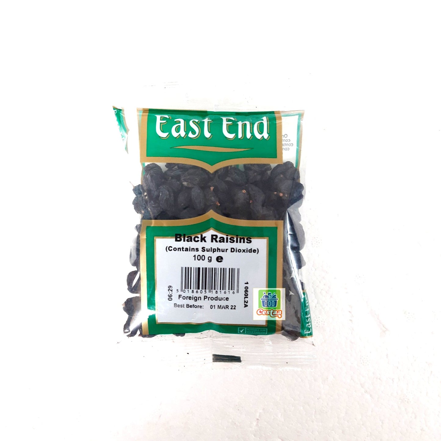 East End  Black raisins /Kishmish/ Manuka/Sultana 100g