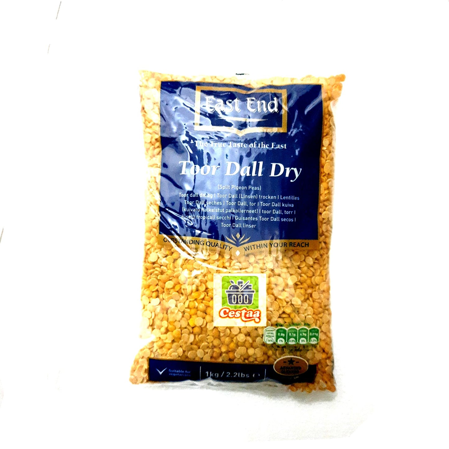 East End Toor Dal Plain 1Kg