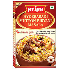 Priya Hyderabadi Mutton (Goat/Lamb) Biryani Masala Powder 50g - Cestaa Retail