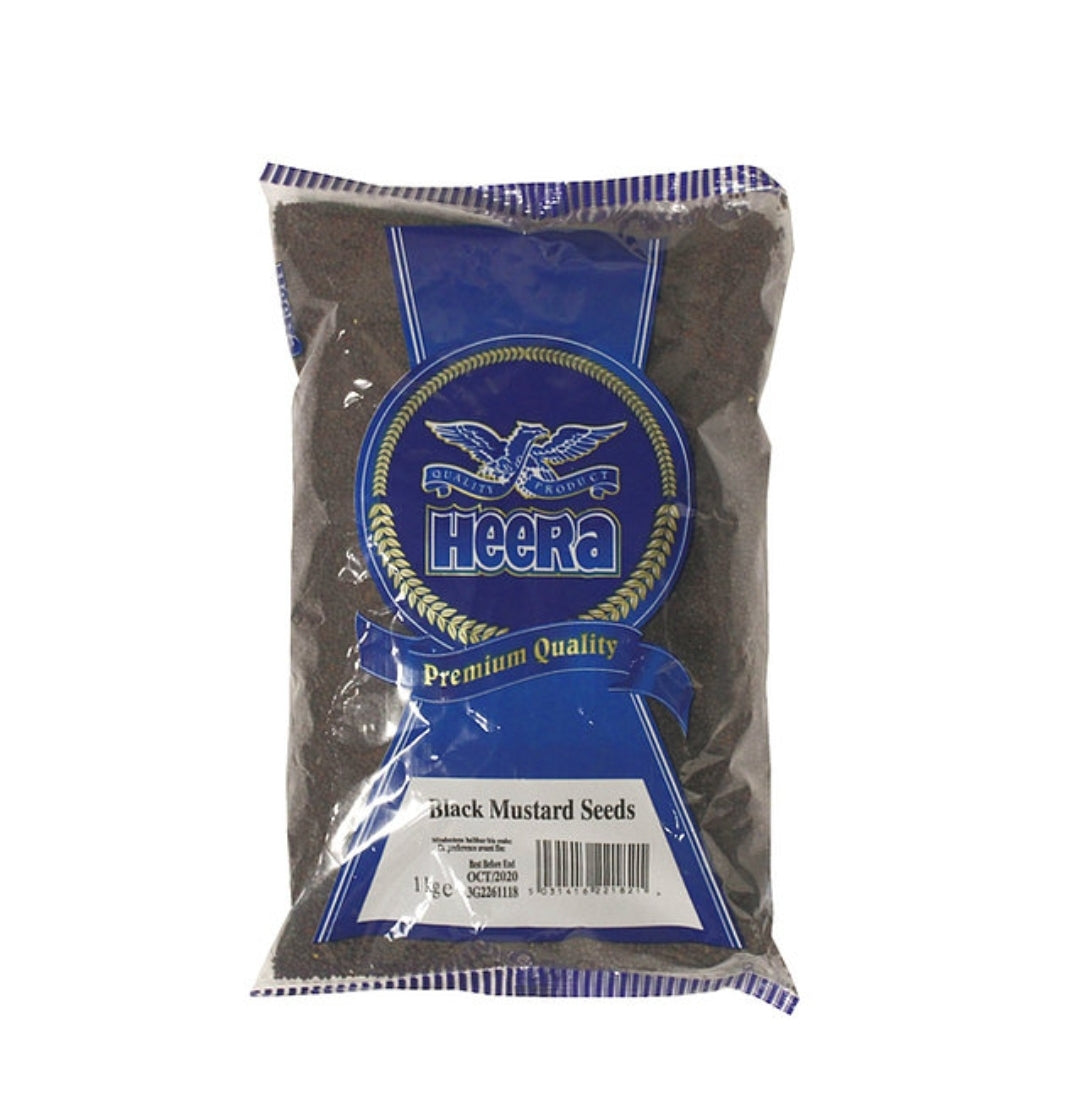 Heera Black Mustard Seeds 1kg - Cestaa Retail