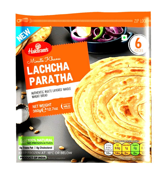 Frozen: Haldiram Laccha/ Lachcha Paratha 360g