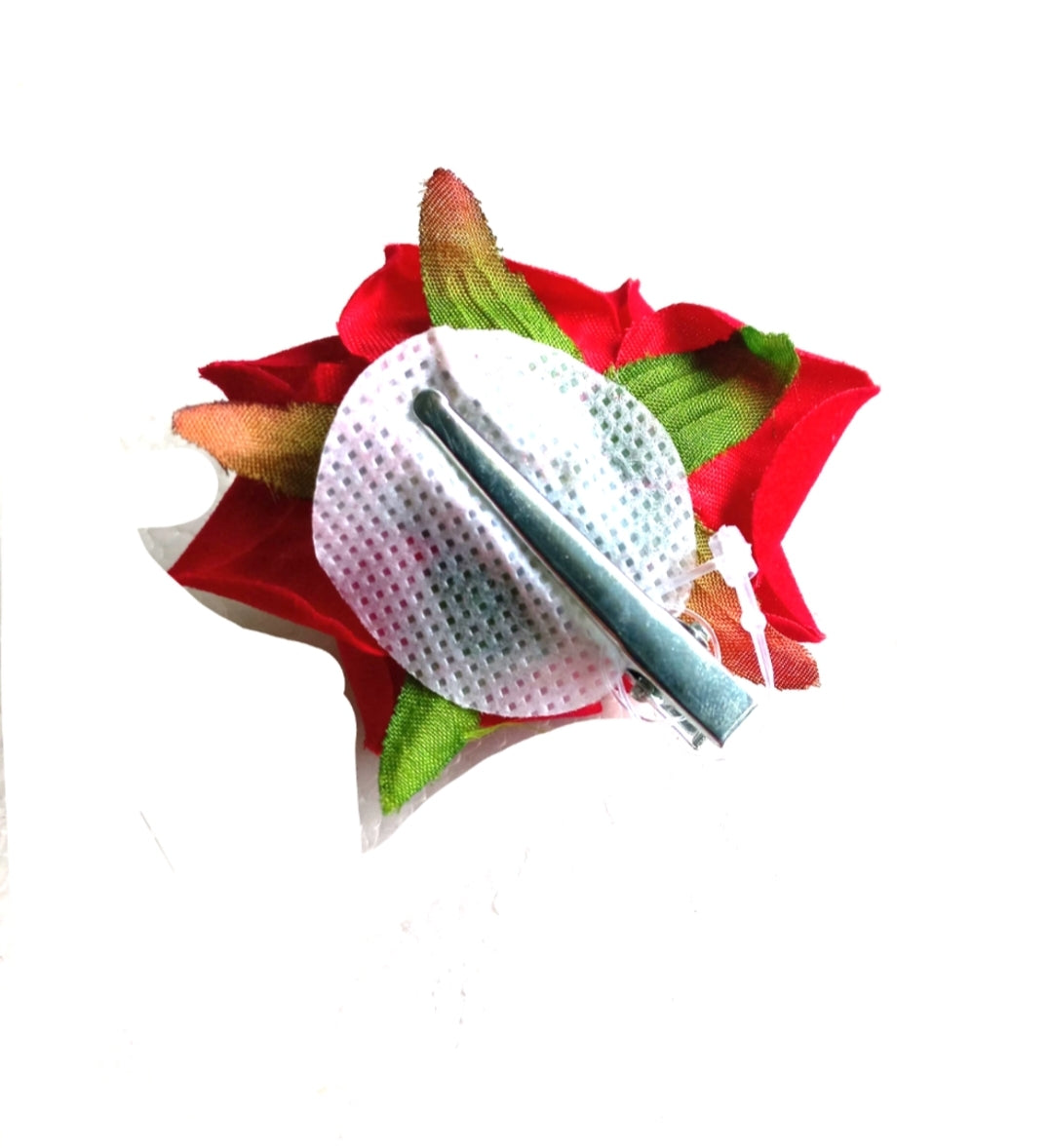 Artificial Hair Accessory Rose clip