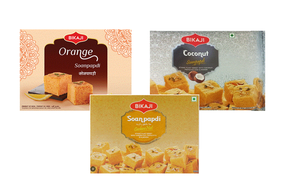 Any 3 Soan Papdi Combo Bikaji